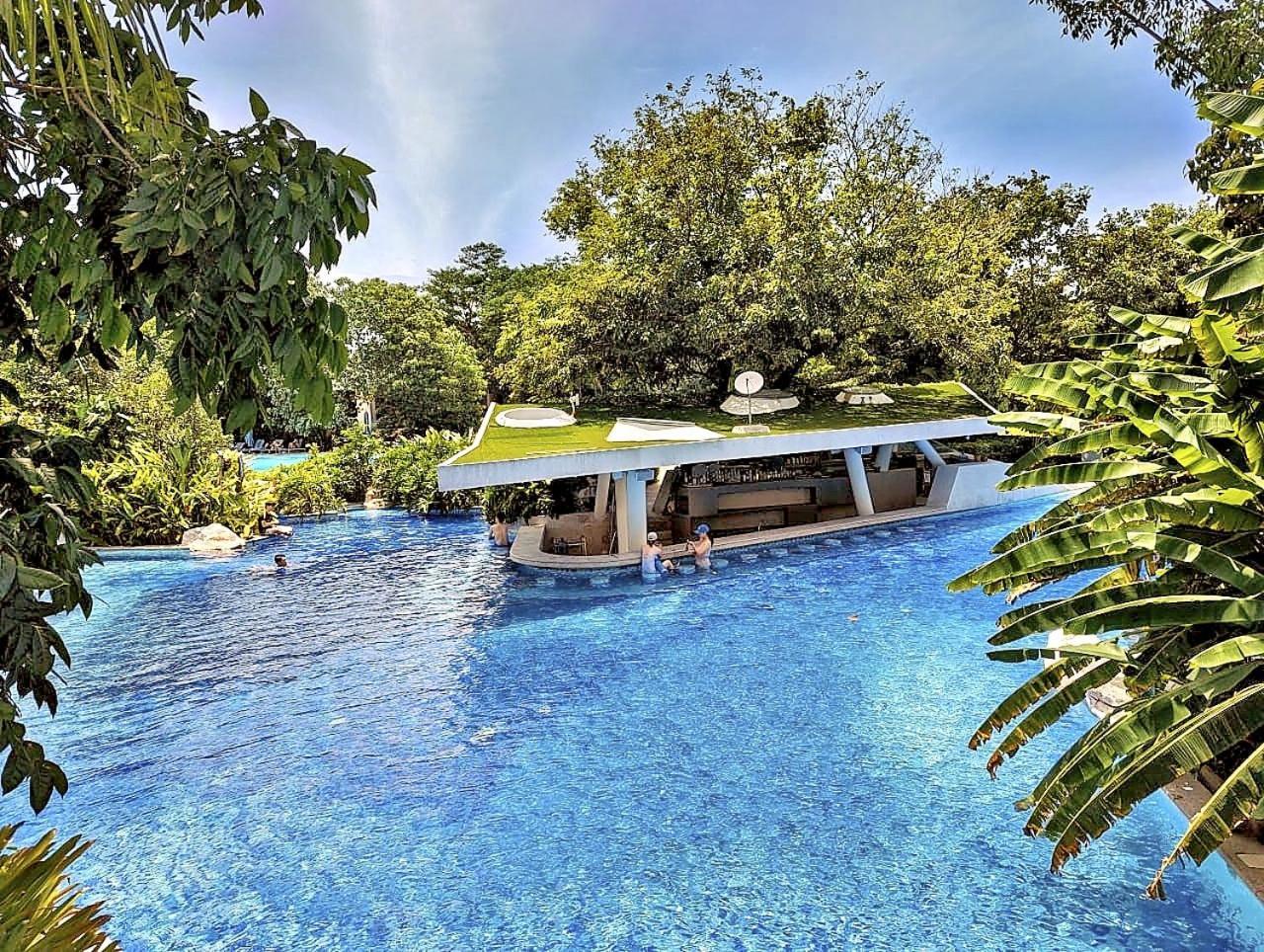 Dominiks Quite And Elegant Studio Ocean View Pool At Tambuli Resort High Floor 막탄 외부 사진